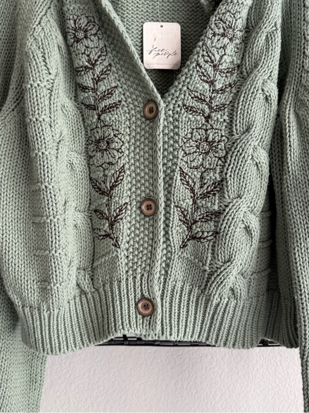 Free people We The Free On The Edge Cardi - Picture 3 of 7